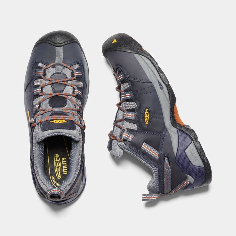 Keen Detroit Xt Steel Toe - Erkek Iş Ayakkabısı - Lacivert - Türkiye (870421KXI)